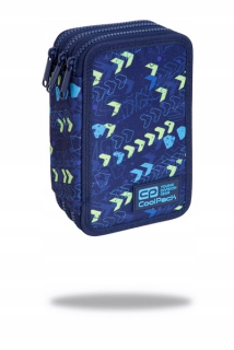 Peračník - COOLPACK JUMPER 3 Trojité puzdro na ceruzku s PC.