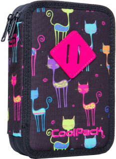 Peračník - COOLPACK Puzdro na ceruzky Jumper 2 KOM CATS B66046 CAT CATS
