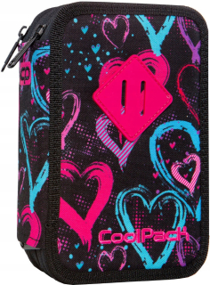 Peračník - COOLPACK JUMPER 3 TRIPLE PENCIL CASE s exp. B67038