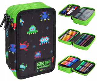 Peračník - COOLPACK Puzdro na ceruzku Jumper Pixele C67233 Colorino