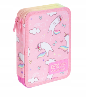 Coolpack puzdro na perá jumper XL ružové dream