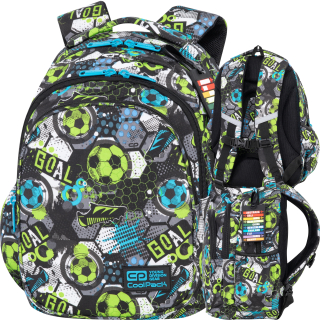Školský batoh, taška - COOLPACK BACKPACK JERRY 21L FOOTBAL S