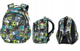 Školský batoh, taška - Coolpack Backpack Jerry 21L FOOTBAL