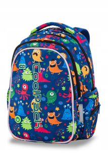 Školský batoh, taška - COOLPACK BACKPACK JOYKTA M LED FUNNY MONSTERS A20206