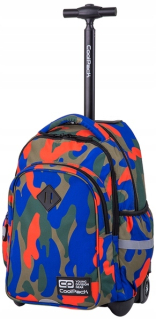 Školský batoh, taška - COOLPACK JUNIOR BATOH NA KOLESÁCH KAMASÁŽ, CAMO