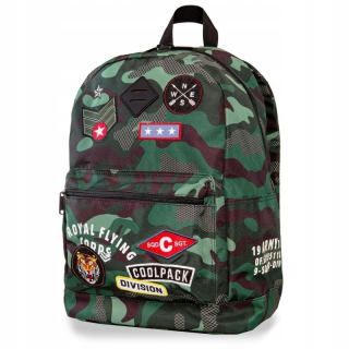 Školský batoh, taška - Coolpack School Batoh Svetlo MORO Camouflage 26110