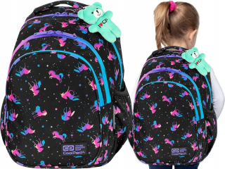 Školský batoh, taška - COOLPACK BACKPACK JERRY DARK UNICORN UNICORN