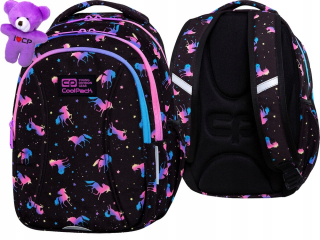 Školský batoh, taška - COOLPACK ŠKOLY BACKPACK JOYKA 21L DARKOVÉ UNICORN 48234