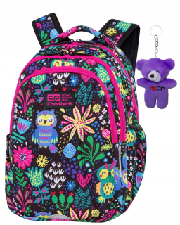Školský batoh, taška - Školský batoh COOLPACK JOY COLOR BOMB OWLS 24h!