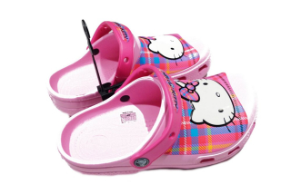 HELLO KITTY Crocs Girls 'Papuče Hello Kitty ROZ: 35.5