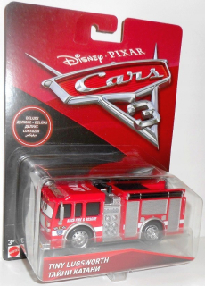 McQueen - Autá 3 autá Firefighter Fire Truck - Tiny Lugsworth