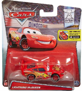 McQueen - Autá Car Zigzag Lightning Lightning McQueen 1:55