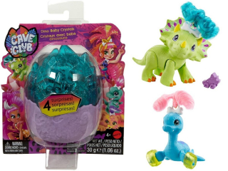 Cave Club - Cave Club Dino Crystal Egg Surprise Mattel