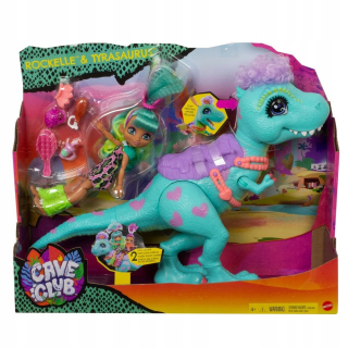 Cave Club - Jaskynný klub. GTL69 Rockelle Doll a Dinosaurus Tyra ...