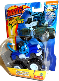 Blaze a Monster autá - Cheetah Crusher Gepard Blaze Mega Fisher Machine