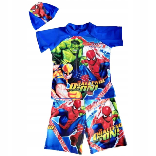 SPIDERMAN - Chlapci dvojdielne spiderman plavky