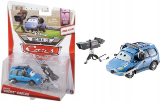 McQueen - Chuck Schoke káble - Cameraman Car Cars Mattel