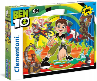 BEN 10 - Clementoni 27082 Supercolor Puzzle Ben 10 104 Bake