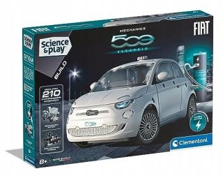 Clementoni 75085 Play Fiat 500, Elektrické auto, Mechanika, Veda