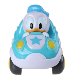 Káčer Donald - Clementoni Disney Baby Donald Car stiahnutý