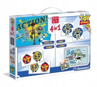 TOY STORY - Clementoni: Edukit - 4in1: Toy Story