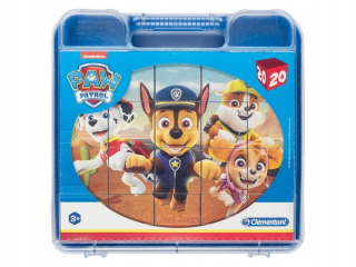 PAW Patrol - Clementoni Cubes Puzzle 6 vzory DOG PATROL