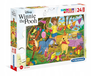 Medvedík Pú - Clementoni Maxipuzzle Winnie POOH 3+ 24EL 24201