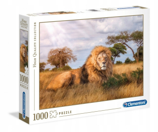 Leví kráľ - Clementoni Puzzle 1000 Lion King High Quality Colle