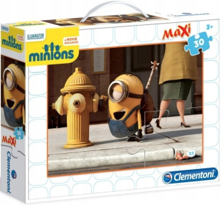 Mimoni  - Clementoni Puzzle Minions Junior kartón Yellow 30