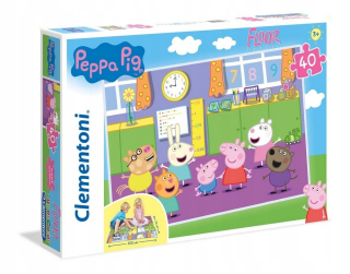 Pepa Pig - Clementoni Puzzle Peppa ošípané 40 kusov