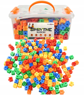 Inteligentné bloky. Stavebné kocky 250 prvkov