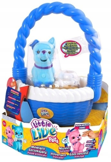 Littlest Pet Shop - Cobi Little Live Domáce zvieratá do košíka 28153