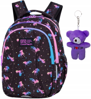 Školský batoh, taška - Coolpack School Batchpack Joy 21L Unicorn + Maskot
