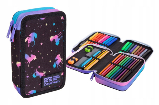 CoolPack Puzdro na ceruzky s príslušenstvom Jumper 2 Jednorožec