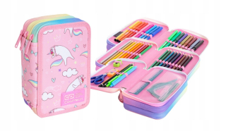 CoolPack Puzdro na ceruzky s príslušenstvom Jumper 3 Pusheen