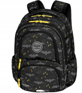 Školský batoh, taška - Coolpack batoh tmavý noc batman čierna temín