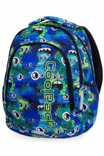 Školský batoh, taška - COOLPACK BACKPACK PRIME WIGHLY OČI BLUE B25034 23L