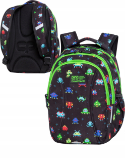 Školský batoh, taška - COOLPACK-JOY S-BACKPACK-pixel hra
