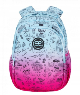 Školský batoh, taška - COOLPACK - JERRY - BATHPACK MLÁDEŽ - PINK SCR
