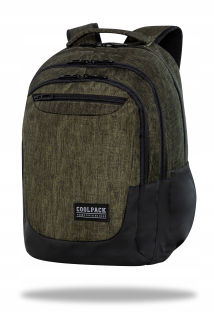Školský batoh, taška - Coolpack-SOUL-Backpack-SNOW OLIVE GREEN