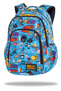 Školský batoh, taška - COOLPACK-STEUT L-BACKPACK-STRANA ČAS
