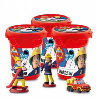 Požiarnik Sam - Craze hračky 3x150g hasič Sam sliz