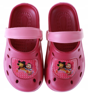 Máša a medveď - Crocssy Masha a medveď Flip Veľkosť 35
