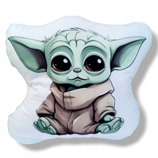 Plyšová hračka Baby Yoda, malý maskot Yoda, vankúš Baby Yoda