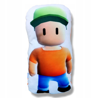 Plyšová hračka Stumble Guys maskot vankúša Stumble Guy