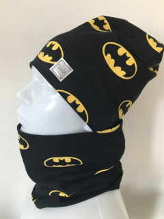 BATMAN -  Cap a Chuney Set Batman Black Spring R56-58