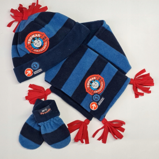 Vláčik Tomáš  - Hat Scarf Dievčatá Rukavice Tomek Polar 6m