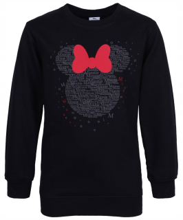 Minnie Mouse - Čierna, dievčenská blúzka myš Minnie Disney
