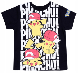 Pokémoni - Black Pokemon tričko 3-4 roky 104 cm