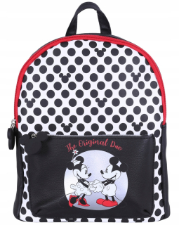 Detský batoh - Čiernobiely batoh na ministerstve Minnie Mouse Disney